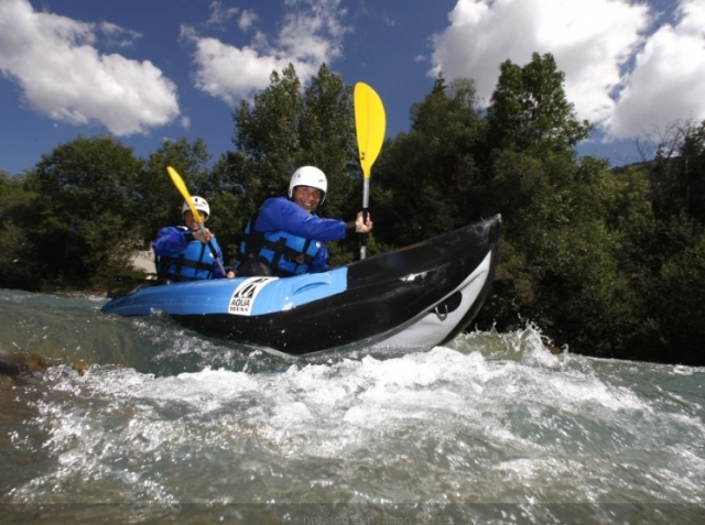 Cano Rafting en los Altos Alpes 